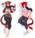 Best catboy Body pillow