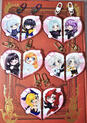 FFXIV Magnetic Heart keychains FFXIV Magnetic Heart keychains