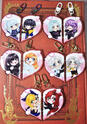 FFXIV Magnetic Heart keychains FFXIV Magnetic Heart keychains